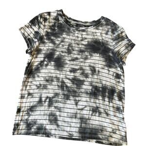 American Eagle Soft & Sexy mottled stripe short sleeve Tee, women's size S